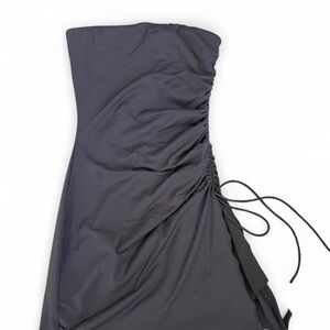 Princess Polly strapless gray dress